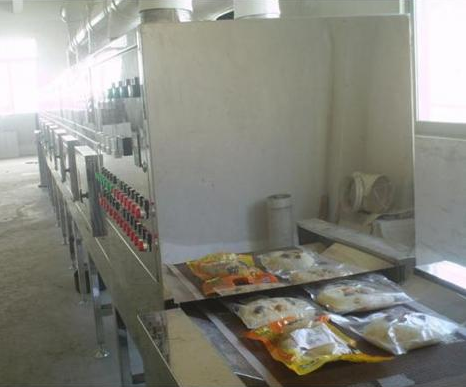 Microwave Process Packaging Food for Sterilization